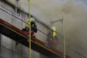 Dachstuhlbrand Koeln Poll Geislarerstr P037